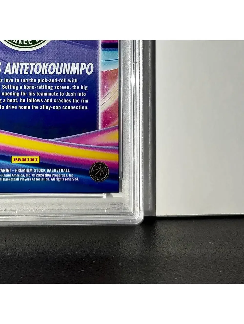 Giannis Antetokounmpo 2023 Panini Hoops Premium Anti Gravity #12 PSA 10 Gem Mint